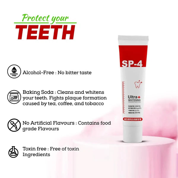 teeth whitening toothpaste