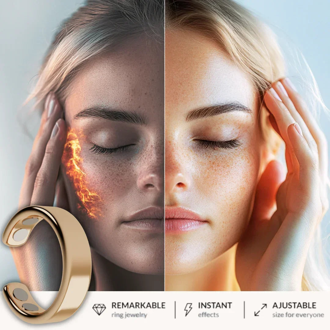 Calm & Vitality Magnetic Acupressure Ring
