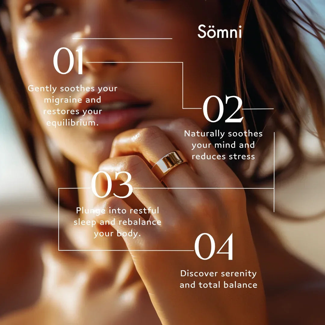 Calm & Vitality Magnetic Acupressure Ring