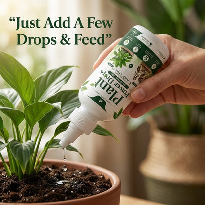 Plant Power Drops– Liquid Fertilizer For Plants