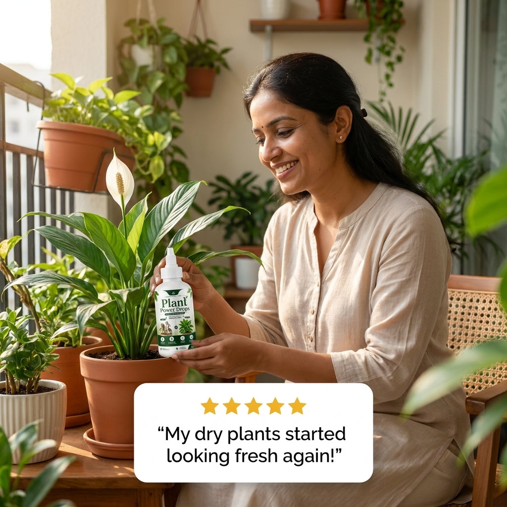 Plant Power Drops– Liquid Fertilizer For Plants