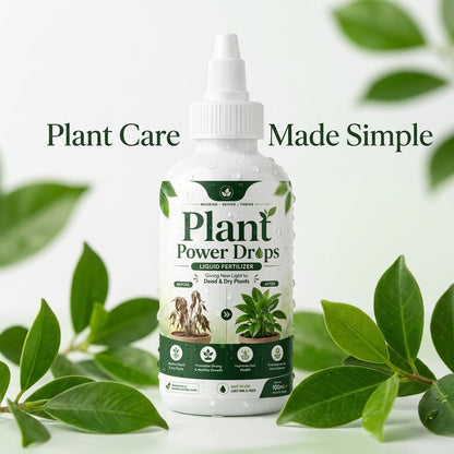 Plant Power Drops– Liquid Fertilizer For Plants