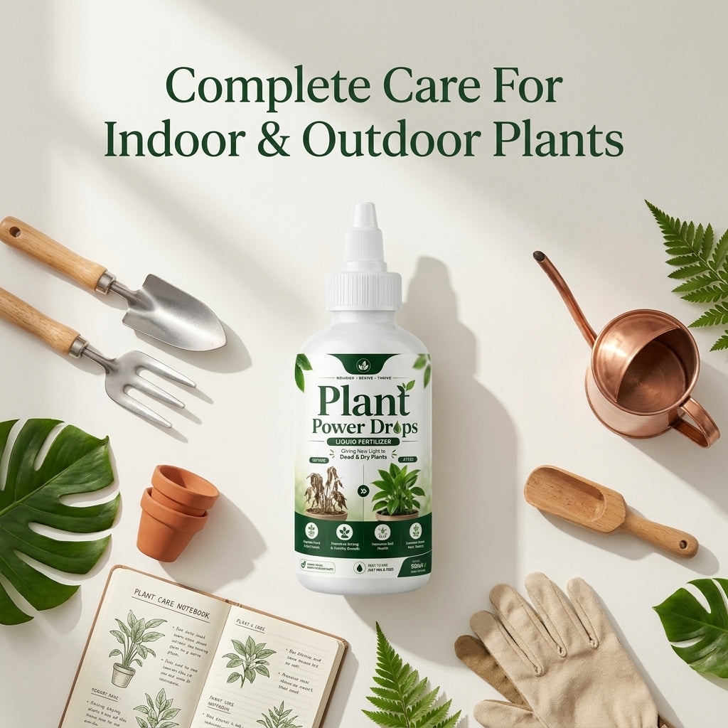 Plant Power Drops– Liquid Fertilizer For Plants