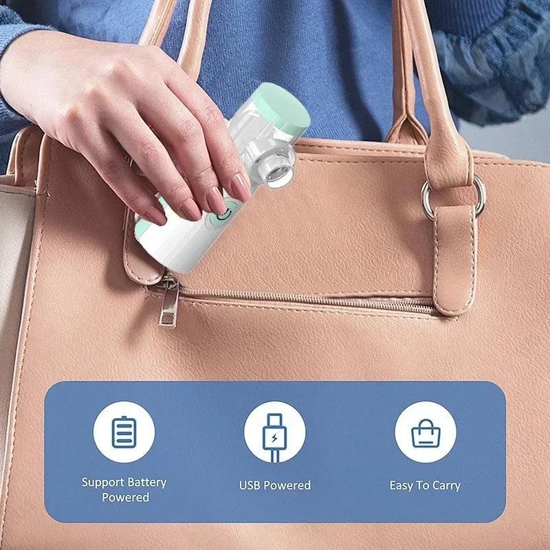 PureBreath™ – Compact Nebulizer | Gentle Vapour | Safe Relief Anytime, Anywhere