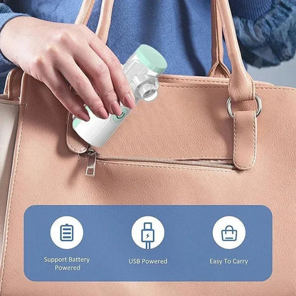 PureBreath™ – Compact Nebulizer | Gentle Vapour | Safe Relief Anytime, Anywhere