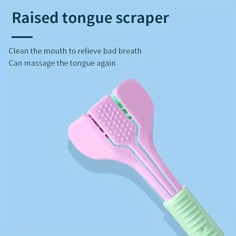 360° Triple-Sided Toothbrush for Maximum Clean