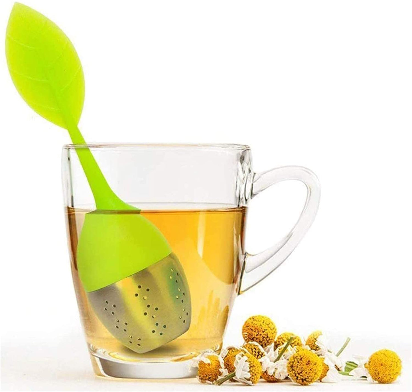 Tea Infuser With Silicone Handle