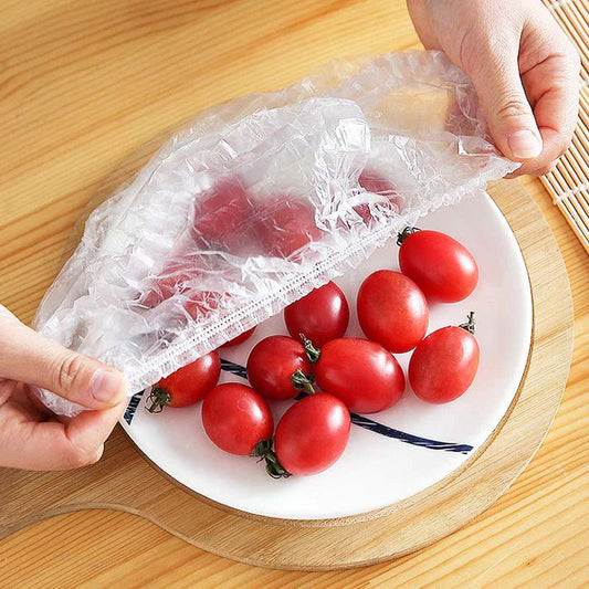 100PCS DISPOSABLE FOOD COVER