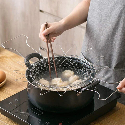 FOLDABLE COOKING CHEF BASKET