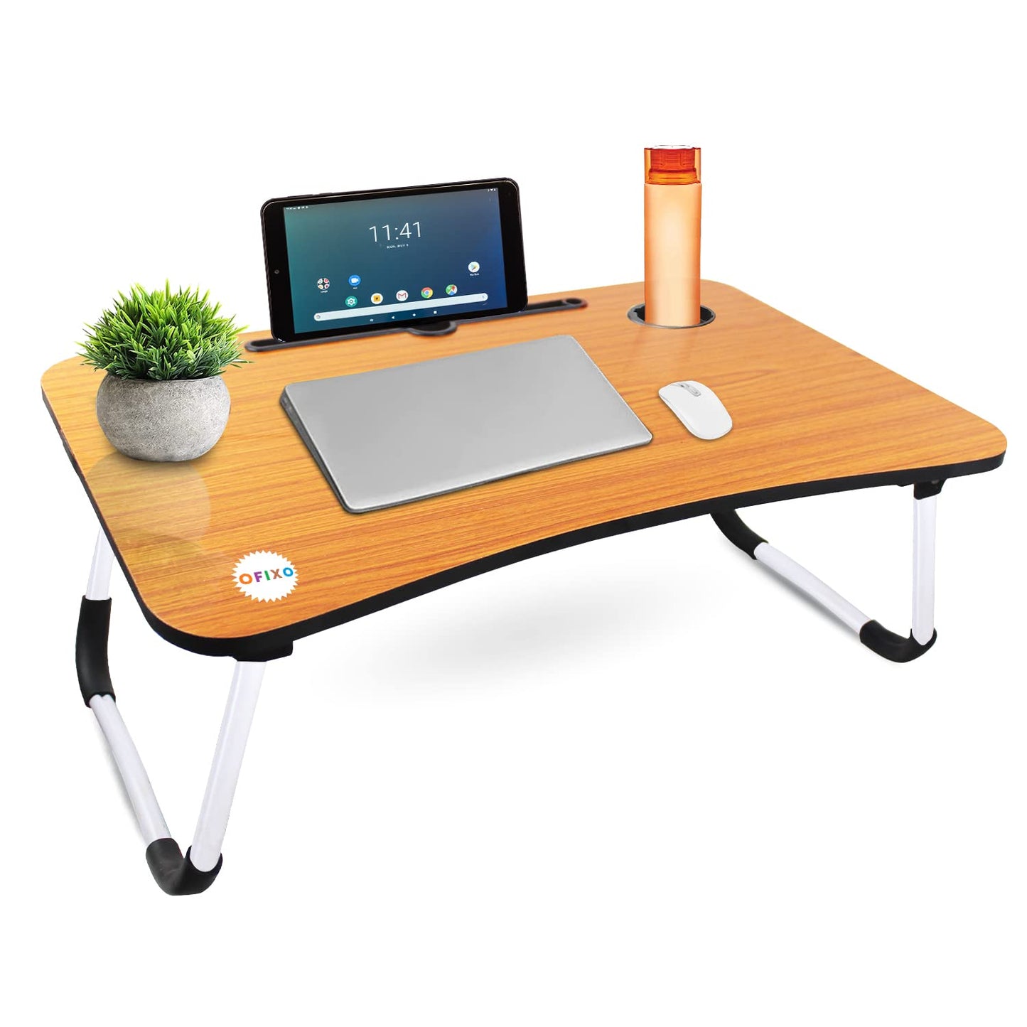 DISCOUNTERS™ Foldable Wooden Laptop Table