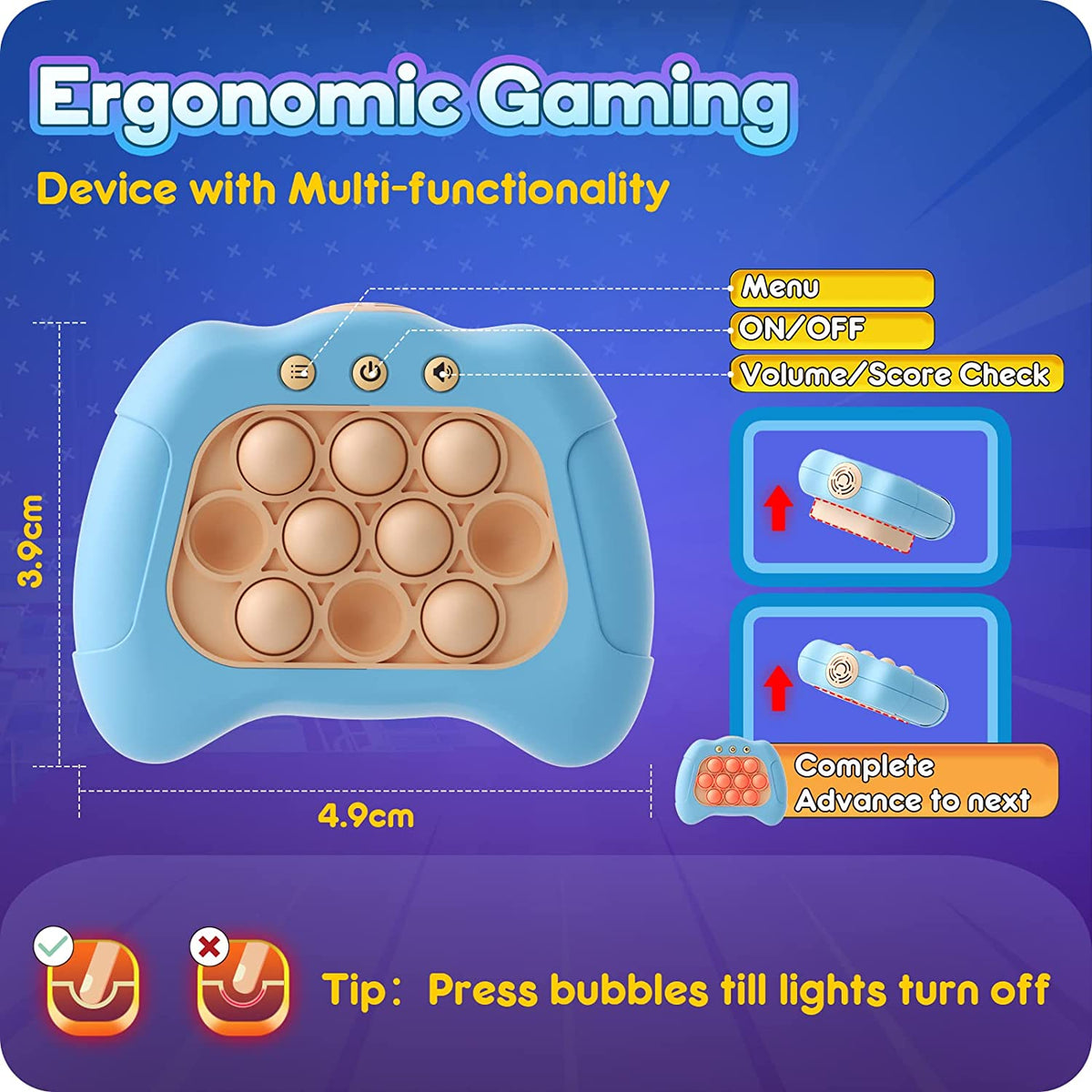 Pop It! PRO - The Light-Up, Pattern-Popping Game