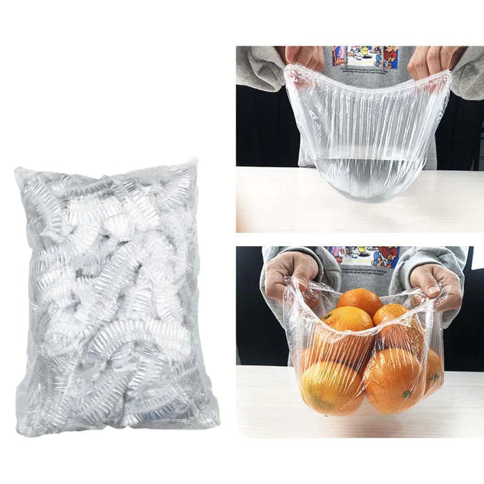 100PCS DISPOSABLE FOOD COVER