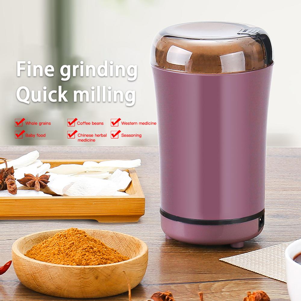 Portable Electric Coffee Bean and Spice Grinder