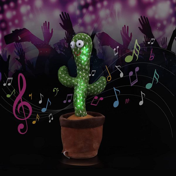 Cute Dancing And Talking Cactus Toy For Kids