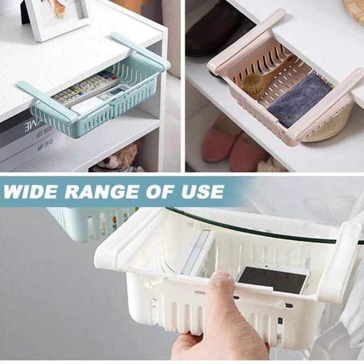 Adjustable Fridge Storage Basket