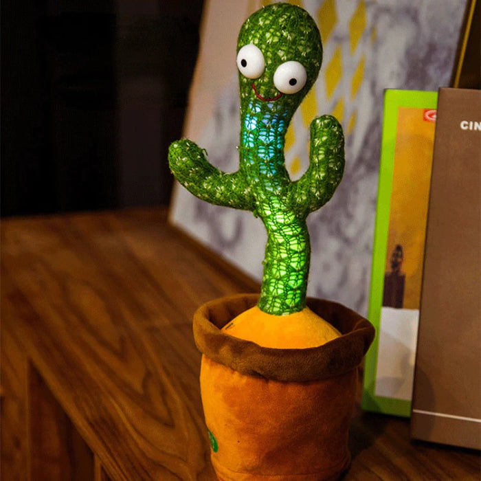 Cute Dancing And Talking Cactus Toy For Kids