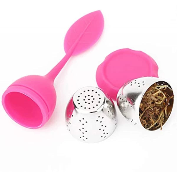 Tea Infuser With Silicone Handle